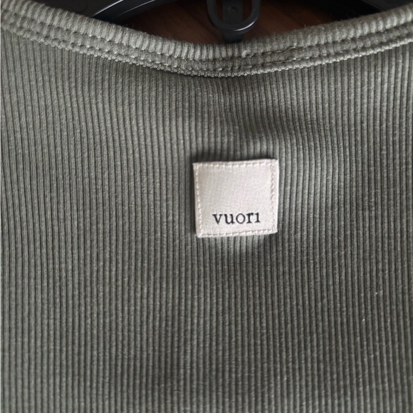 Vuori Sage Green Women's Tank Top - Picture 3 of 3